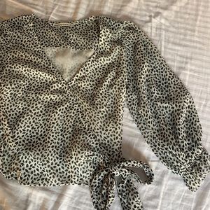 Abercrombie wrap top